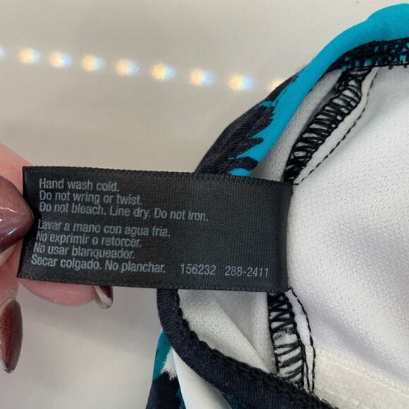 A.N.A. Tankini Bathing Suit 2 piece sz 10/12 - Picture 5 of 8